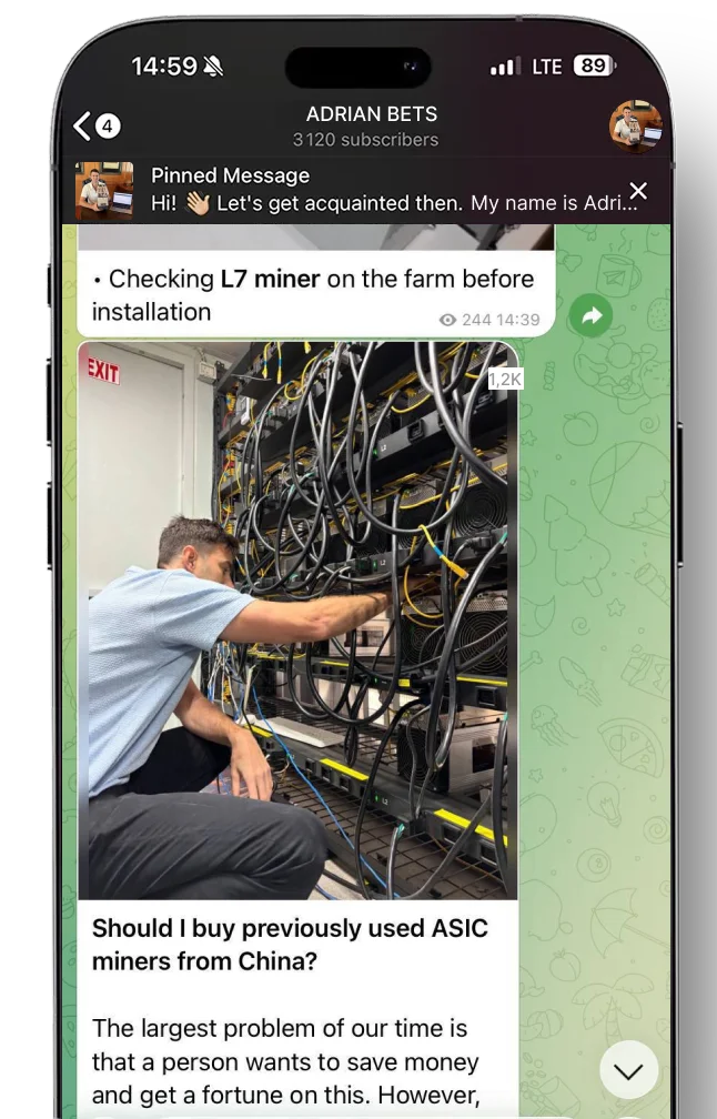 Adrian Bets Telegram Channel
